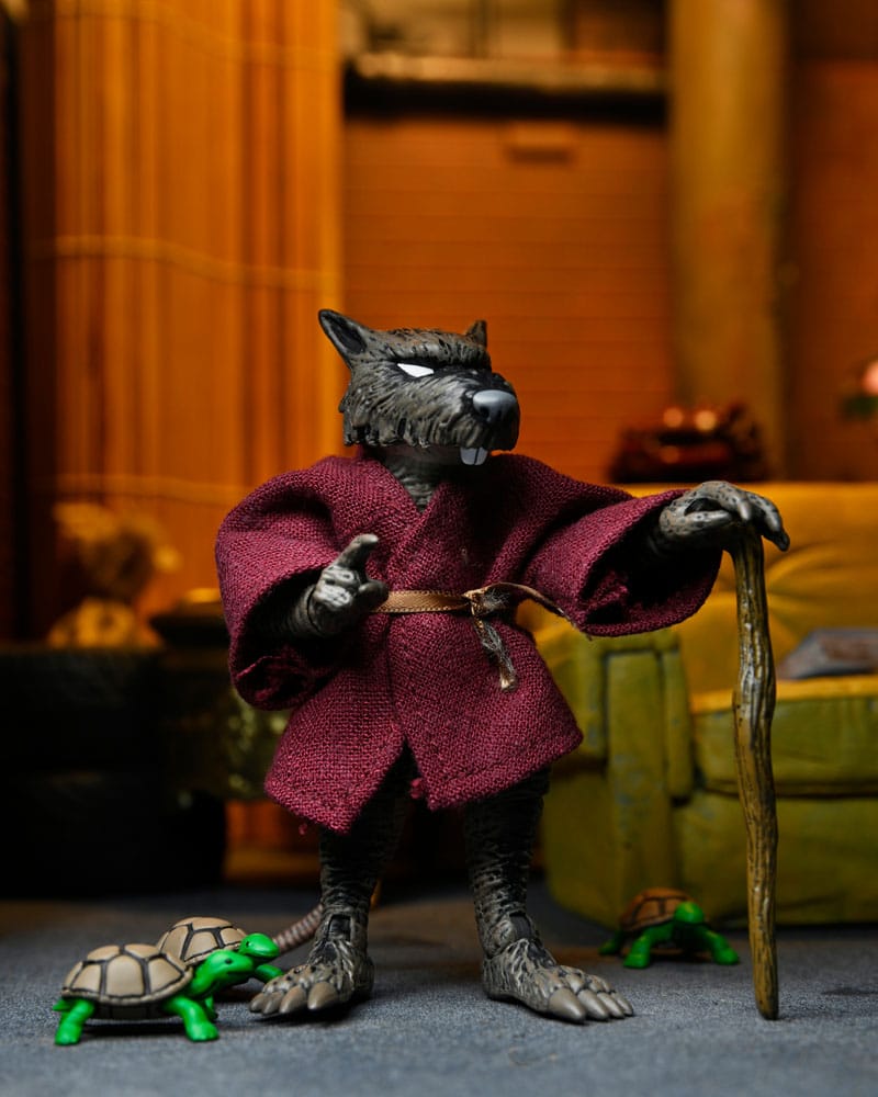 Teenage Mutant Ninja Turtles (Mirage Comics) Actionfigur Splinter 18 cm - Versand: 7 Tage nach Bestellung