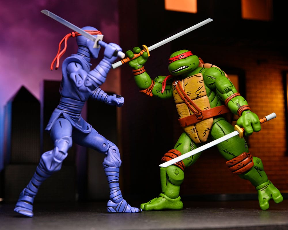 Teenage Mutant Ninja Turtles (Mirage Comics) 4er-Pack Actionfiguren Leonardo, Raphael, Michelangelo, Donatello 18 cm - Versand: 7 Tage nach Bestellung