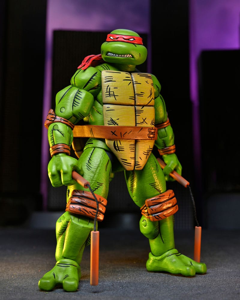 Teenage Mutant Ninja Turtles (Mirage Comics) 4er-Pack Actionfiguren Leonardo, Raphael, Michelangelo, Donatello 18 cm - Versand: 7 Tage nach Bestellung