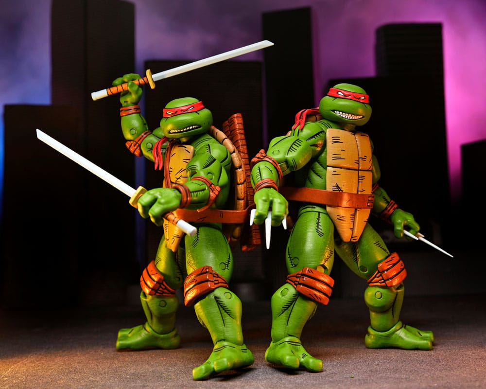 Teenage Mutant Ninja Turtles (Mirage Comics) 4er-Pack Actionfiguren Leonardo, Raphael, Michelangelo, Donatello 18 cm - Versand: 7 Tage nach Bestellung