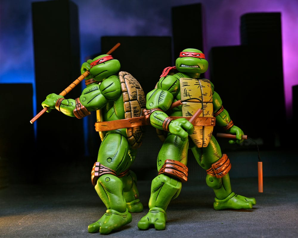 Teenage Mutant Ninja Turtles (Mirage Comics) 4er-Pack Actionfiguren Leonardo, Raphael, Michelangelo, Donatello 18 cm - Versand: 7 Tage nach Bestellung