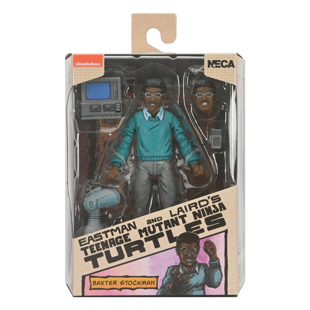 Teenage Mutant Ninja Turtles (Mirage Comics) Actionfigur Baxter Stockman 18 cm        - Versand: 5-7 Tage nach Bestellung