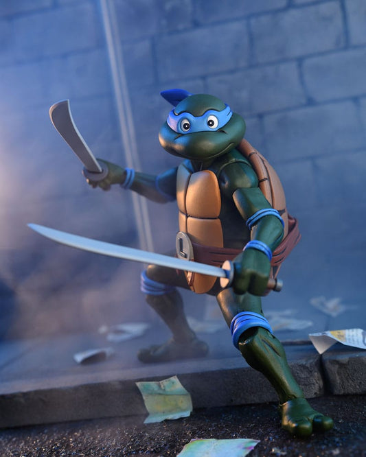 Teenage Mutant Ninja Turtles (1987 Cartoon) Actionfigur Ultimate Leonardo (VHS) 18 cm - Preorder - ETA: 25.11.2026