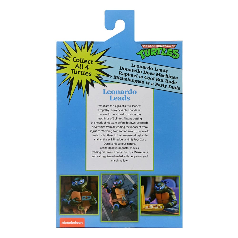 Teenage Mutant Ninja Turtles (1987 Cartoon) Actionfigur Ultimate Leonardo (VHS) 18 cm - Versand: 7 Tage nach Bestellung