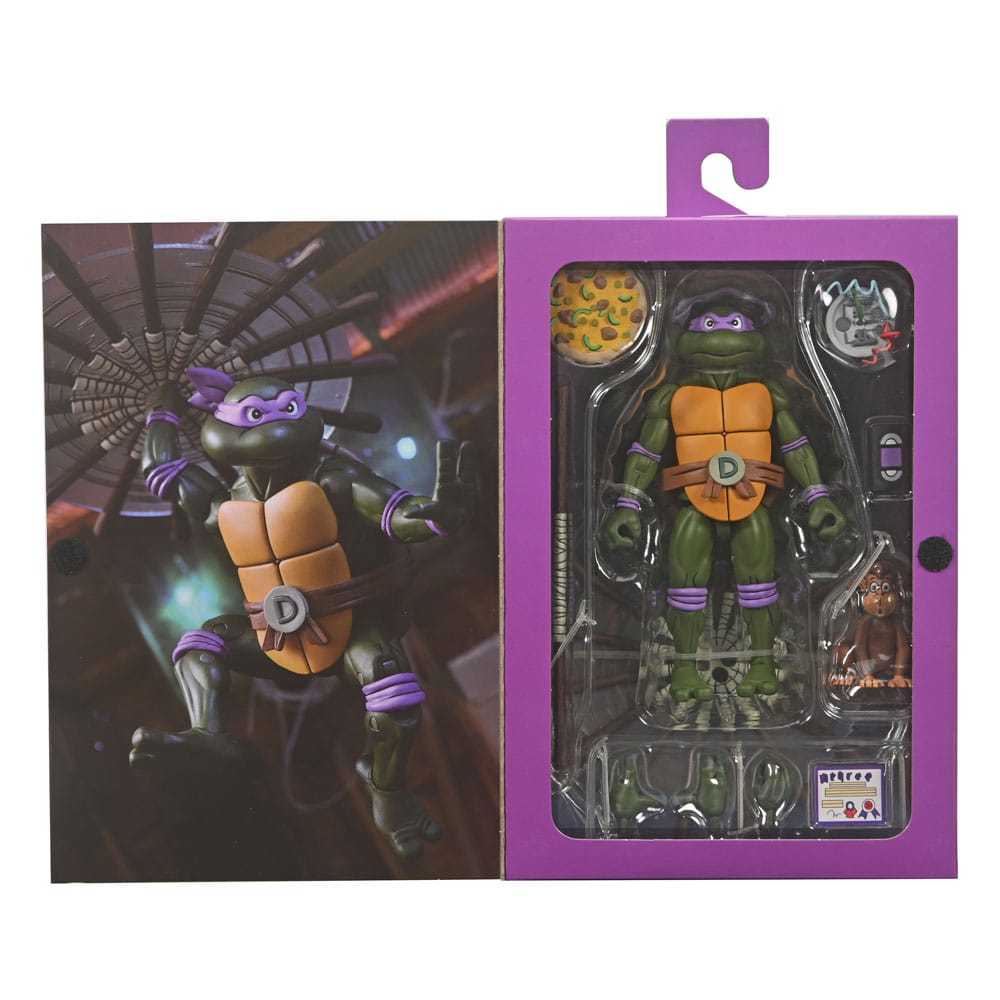 Teenage Mutant Ninja Turtles (1987 Cartoon) Actionfigur Ultimate Donatello (VHS) 18 cm - Versand: 7 Tage nach Bestellung