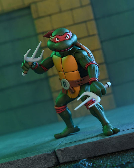 Teenage Mutant Ninja Turtles (1987 Cartoon) Actionfigur Ultimate Raphael (VHS) 18 cm - Preorder - ETA: 25.11.2026