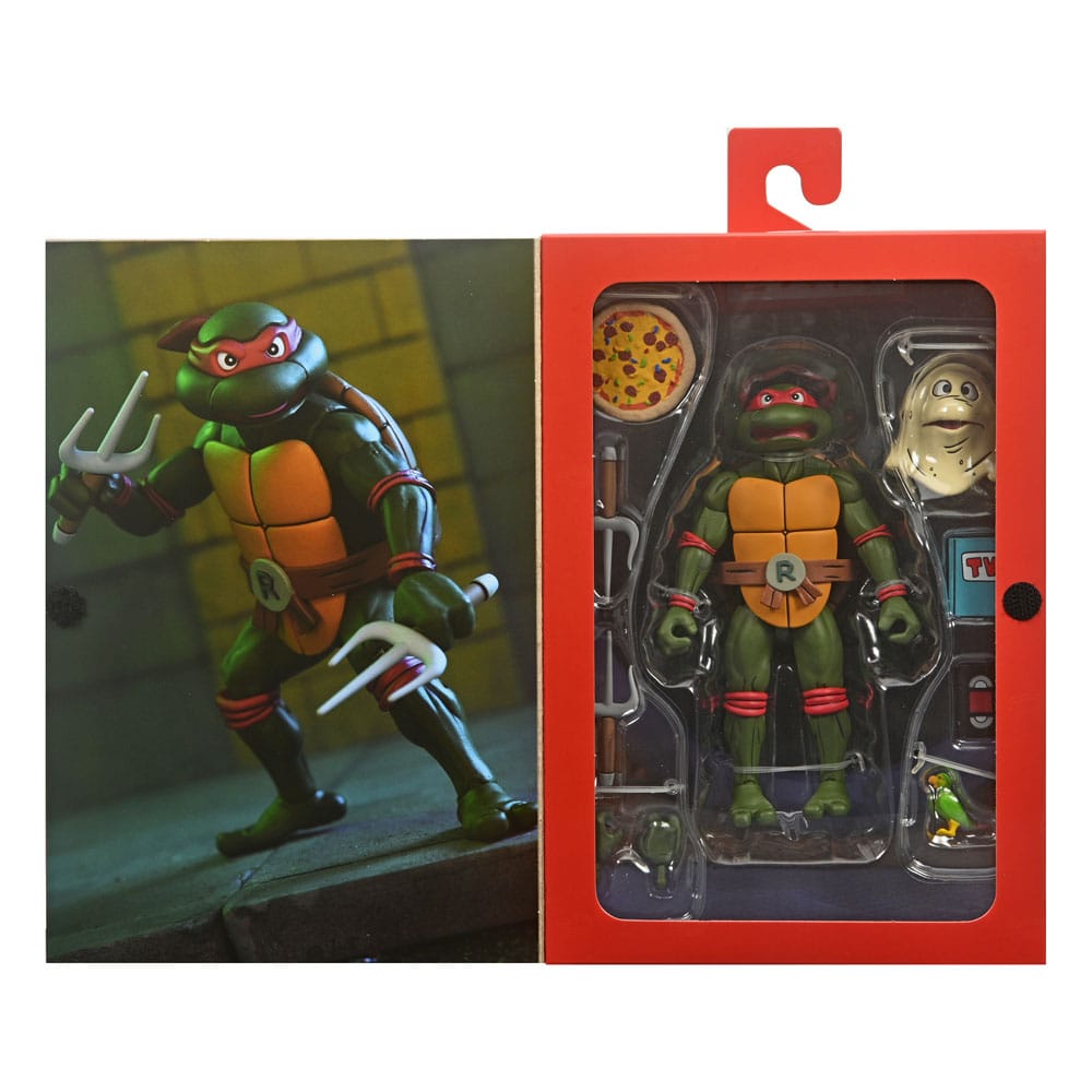 Teenage Mutant Ninja Turtles (1987 Cartoon) Actionfigur Ultimate Raphael (VHS) 18 cm - Versand: 7 Tage nach Bestellung