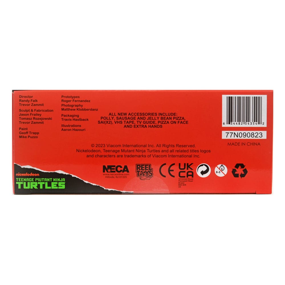 Teenage Mutant Ninja Turtles (1987 Cartoon) Actionfigur Ultimate Raphael (VHS) 18 cm - Versand: 7 Tage nach Bestellung