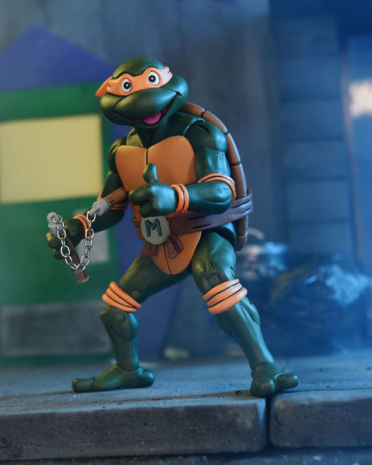 Teenage Mutant Ninja Turtles (1987 Cartoon) Actionfigur Ultimate Michelangelo (VHS) 18 cm - Preorder - ETA: 25.11.2026