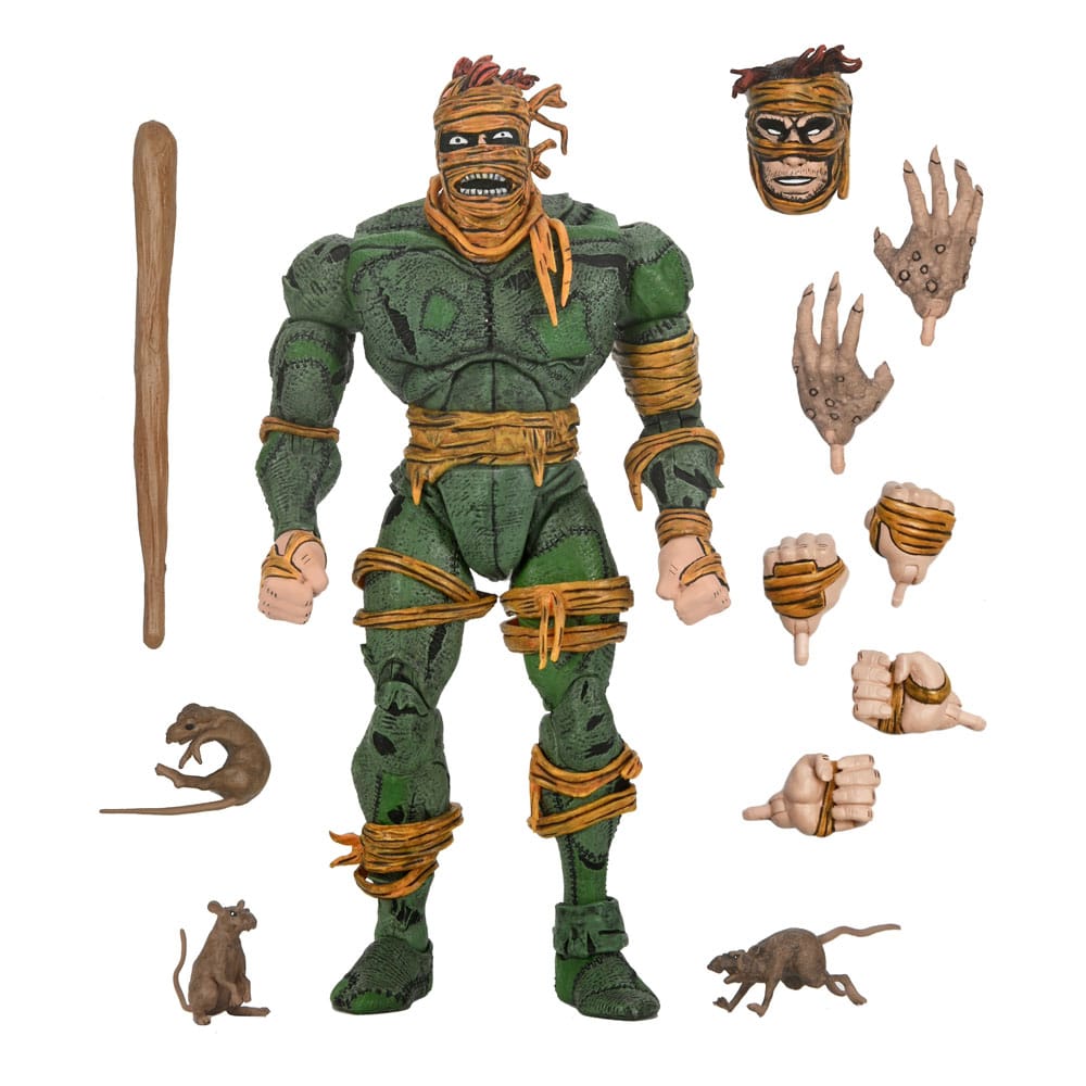 Teenage Mutant Ninja Turtles (Mirage Comics) Actionfigur Rat King 18 cm    - Preorder - ETA: 19.09.2025