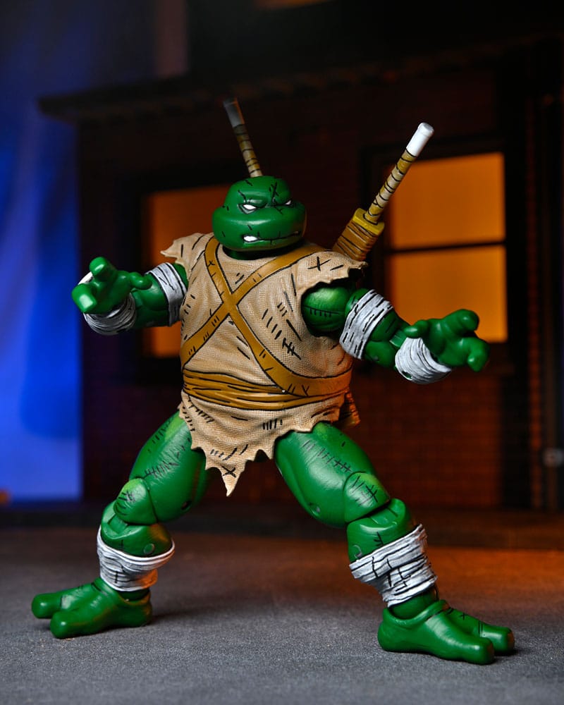 Teenage Mutant Ninja Turtles (Mirage Comics) Actionfigur Michelangelo (The Wanderer) 18 cm - Versand: 5-7 Tage nach Bestellung