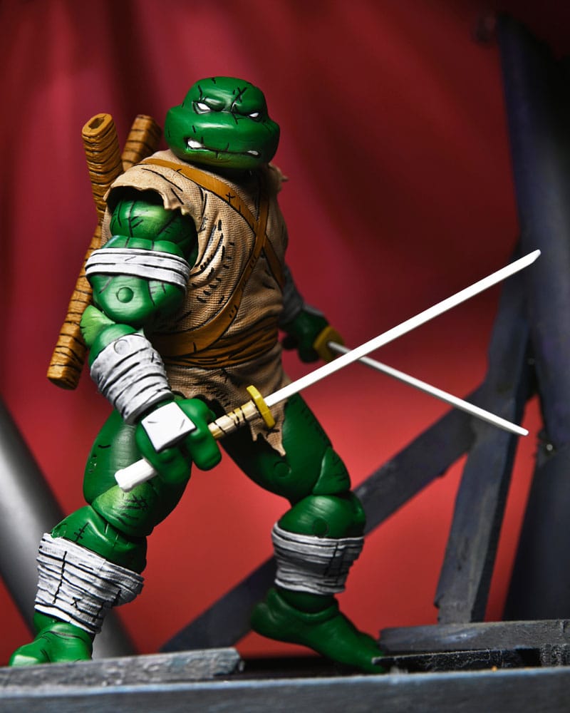 Teenage Mutant Ninja Turtles (Mirage Comics) Actionfigur Michelangelo (The Wanderer) 18 cm - Versand: 5-7 Tage nach Bestellung