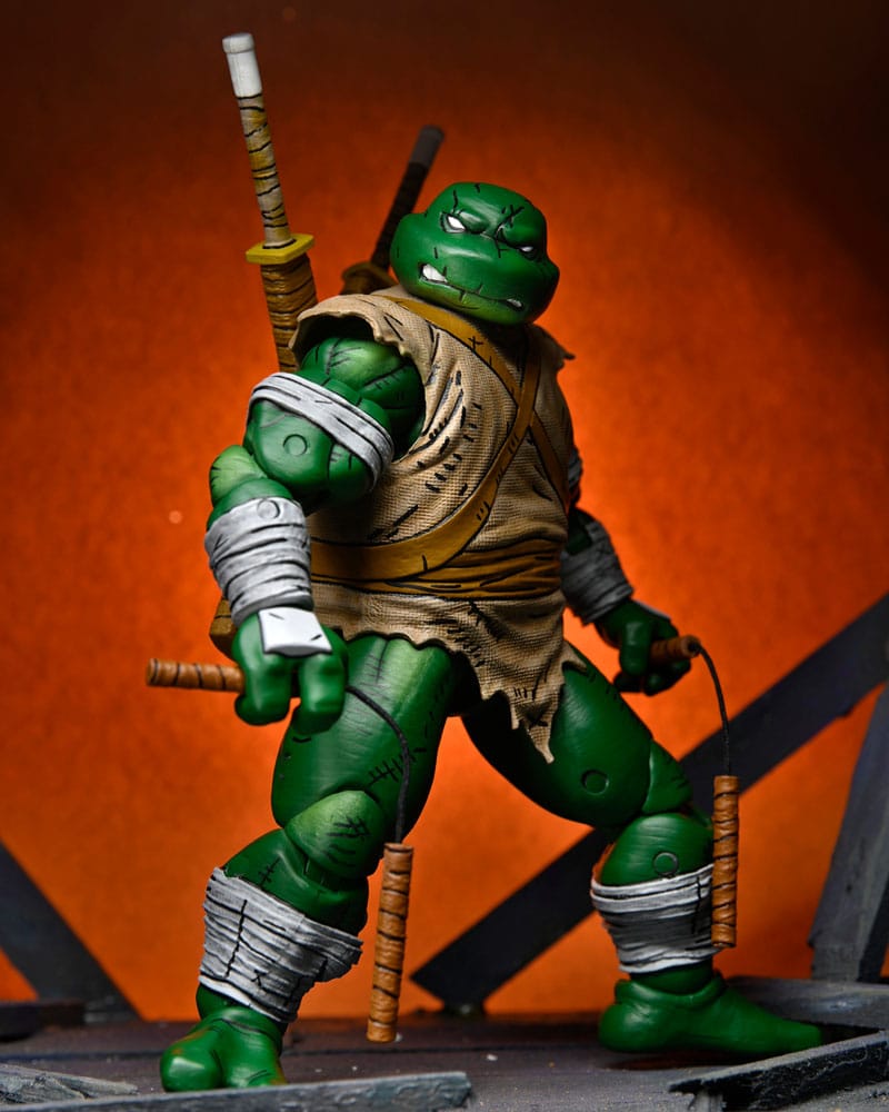 Teenage Mutant Ninja Turtles (Mirage Comics) Actionfigur Michelangelo (The Wanderer) 18 cm - Versand: 5-7 Tage nach Bestellung