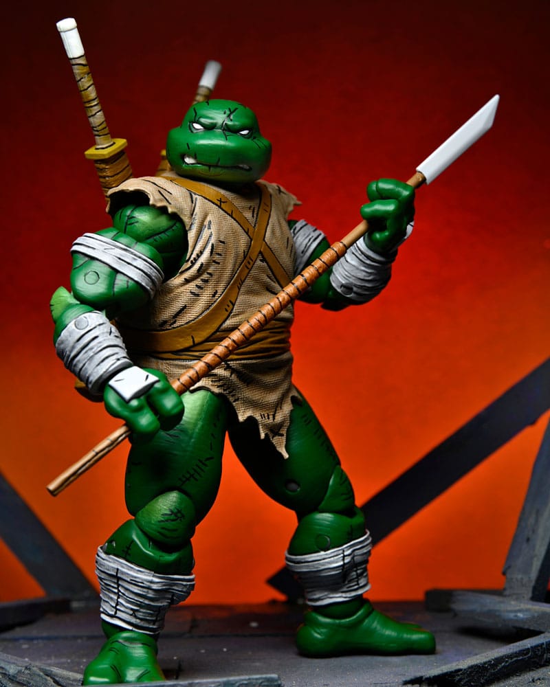 Teenage Mutant Ninja Turtles (Mirage Comics) Actionfigur Michelangelo (The Wanderer) 18 cm - Versand: 5-7 Tage nach Bestellung