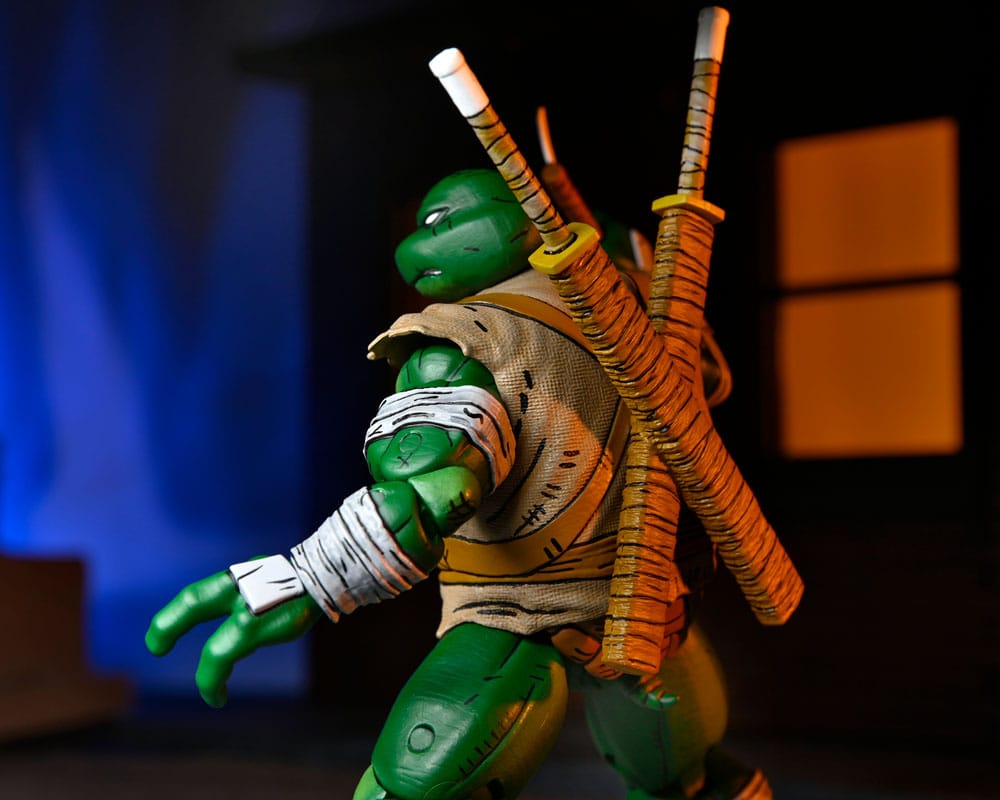 Teenage Mutant Ninja Turtles (Mirage Comics) Actionfigur Michelangelo (The Wanderer) 18 cm - Versand: 5-7 Tage nach Bestellung