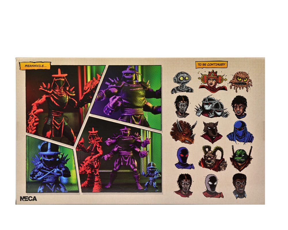 Teenage Mutant Ninja Turtles (Mirage Comics) Actionfiguren Shredder Clones Box Set 18 cm - Versand: 5-7 Tage nach Bestellung