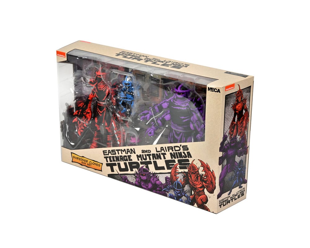 Teenage Mutant Ninja Turtles (Mirage Comics) Actionfiguren Shredder Clones Box Set 18 cm - Versand: 5-7 Tage nach Bestellung