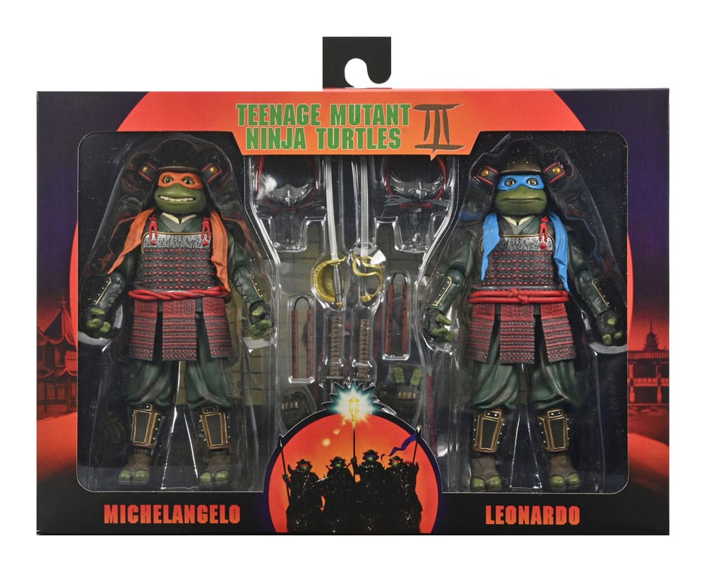 Turtles III Actionfiguren 2-Pack Leonardo & Michelangelo 18 cm - Preorder - ETA: 29.11.2025