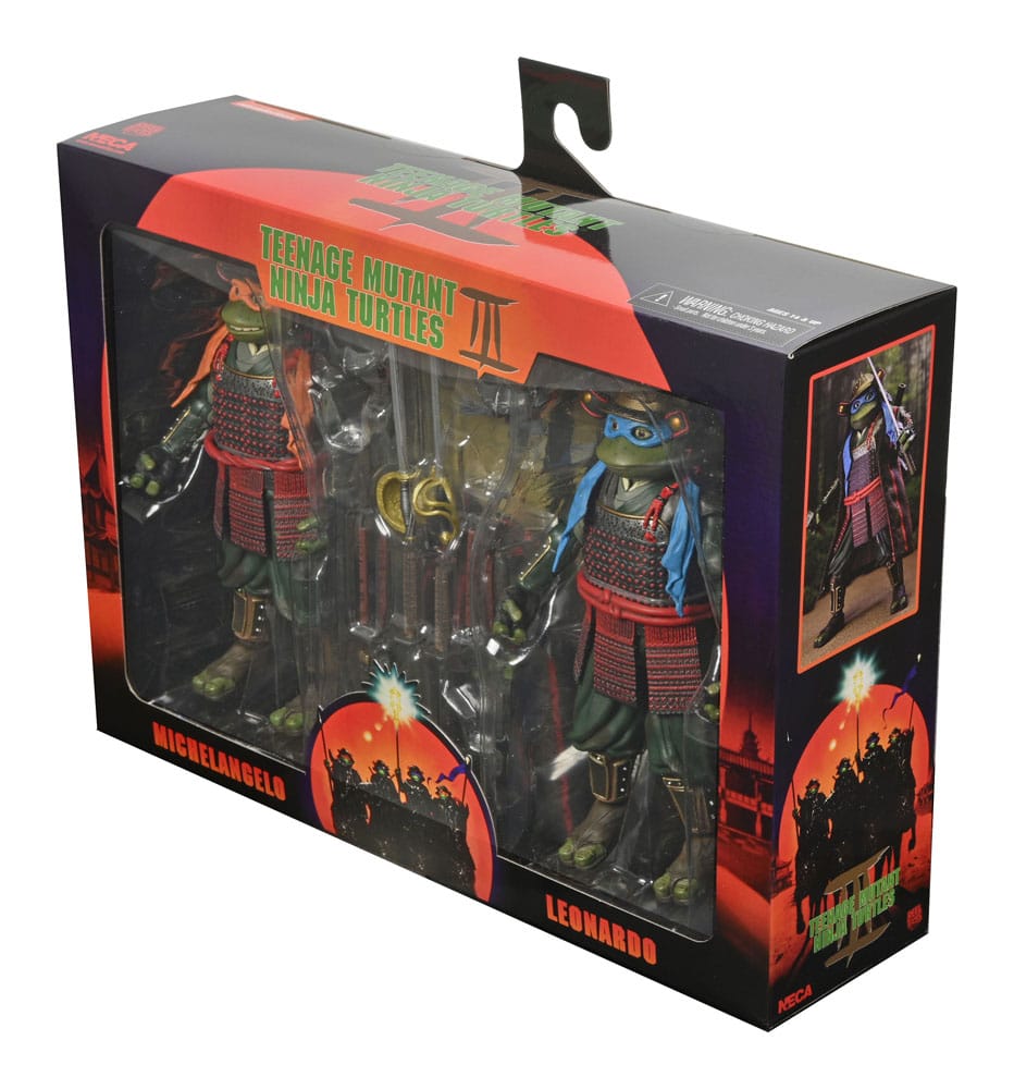 Turtles III Actionfiguren 2-Pack Leonardo & Michelangelo 18 cm - Preorder - ETA: 29.11.2025