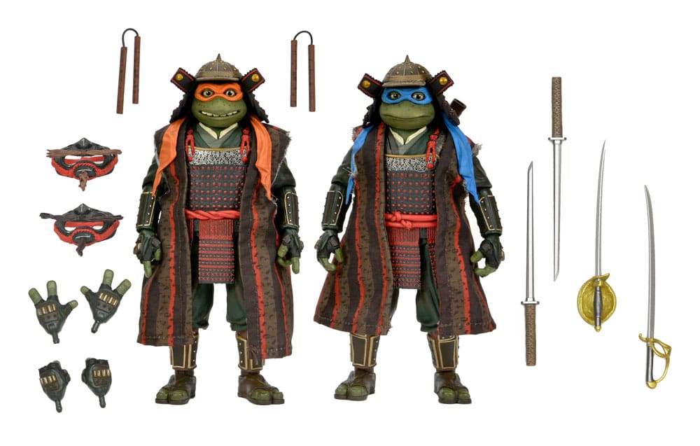 Turtles III Actionfiguren 2-Pack Leonardo & Michelangelo 18 cm - Preorder - ETA: 29.11.2025