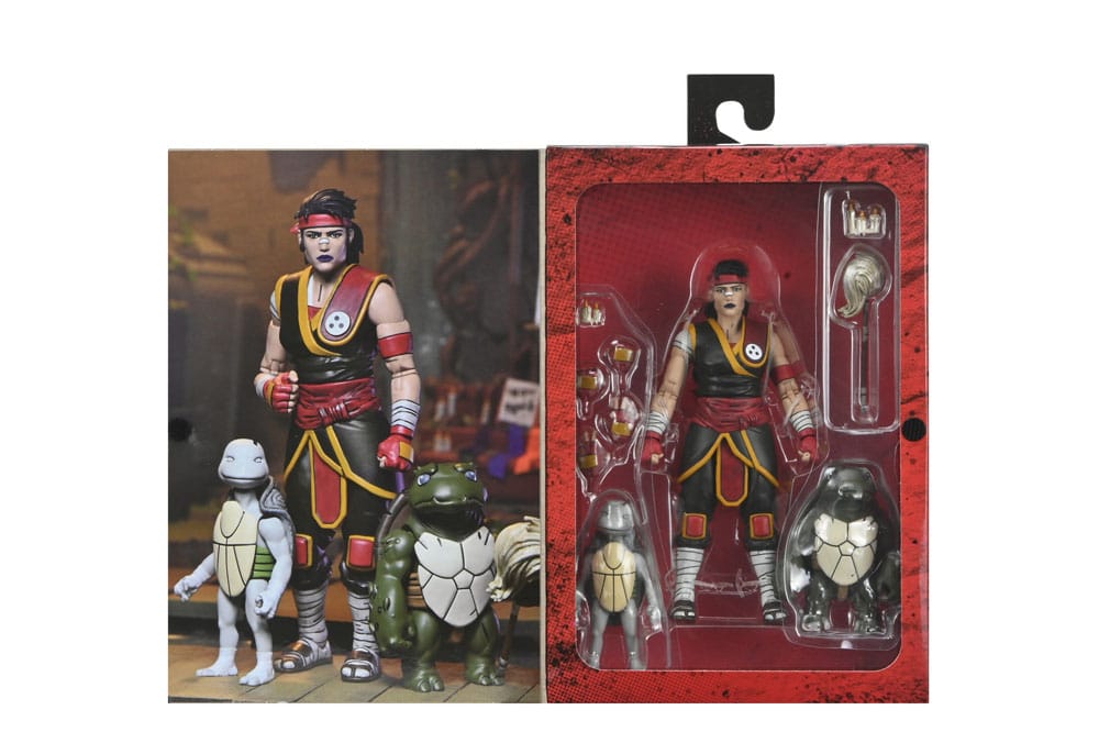 Teenage Mutant Ninja Turtles: The Last Ronin Actionfigur Ultimate Casey Marie with Baby Odyn & Uno 17 cm - Preorder - ETA: 29.12.2025