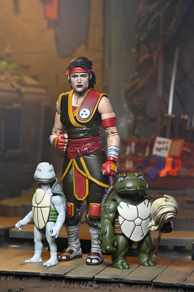 Teenage Mutant Ninja Turtles: The Last Ronin Actionfigur Ultimate Casey Marie with Baby Odyn & Uno 17 cm - Preorder - ETA: 29.12.2025