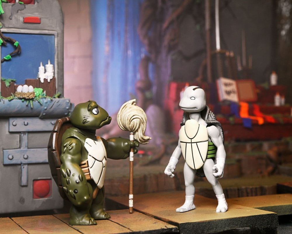 Teenage Mutant Ninja Turtles: The Last Ronin Actionfigur Ultimate Casey Marie with Baby Odyn & Uno 17 cm - Preorder - ETA: 29.12.2025