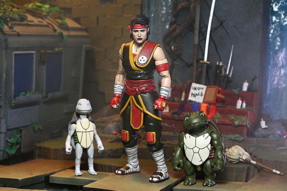 Teenage Mutant Ninja Turtles: The Last Ronin Actionfigur Ultimate Casey Marie with Baby Odyn & Uno 17 cm - Preorder - ETA: 29.12.2025