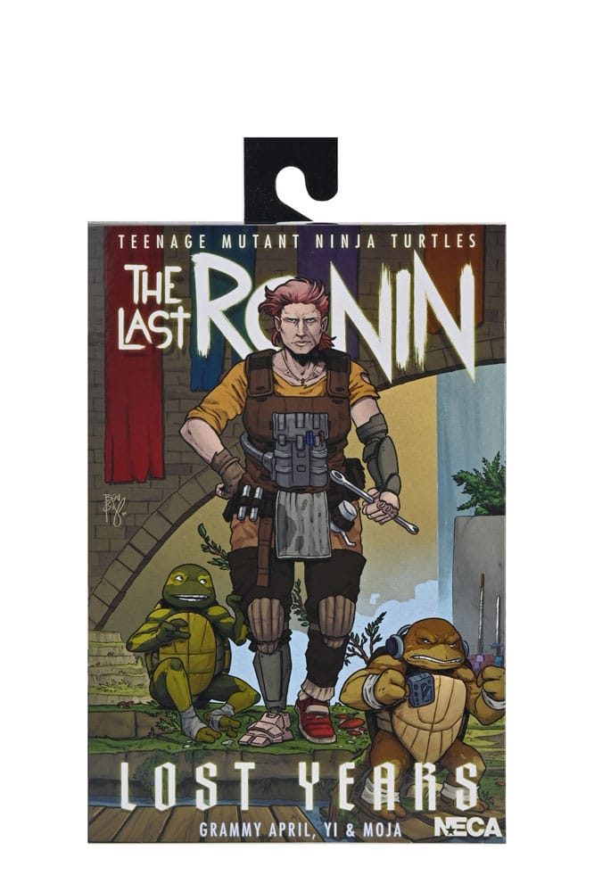 Teenage Mutant Ninja Turtles (The Last Ronin The Lost Years) Actionfigur Grammy April with Baby Yi & Moja 18 cm      - Preorder - ETA: 29.11.2025