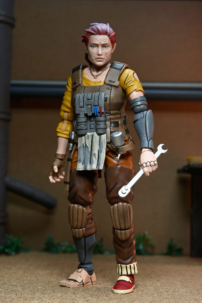 Teenage Mutant Ninja Turtles (The Last Ronin The Lost Years) Actionfigur Grammy April with Baby Yi & Moja 18 cm      - Preorder - ETA: 29.11.2025