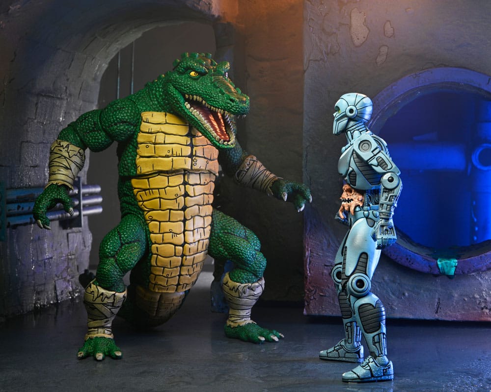 Teenage Mutant Ninja Turtles (Mirage Comics) Actionfigur Leatherhead 21 cm - Preorder - ETA: 19.09.2025
