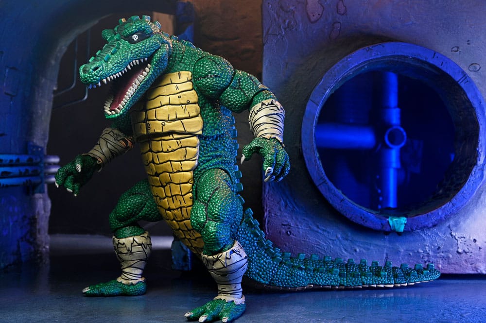 Teenage Mutant Ninja Turtles (Mirage Comics) Actionfigur Leatherhead 21 cm - Preorder - ETA: 19.09.2025