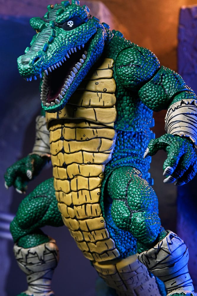 Teenage Mutant Ninja Turtles (Mirage Comics) Actionfigur Leatherhead 21 cm - Preorder - ETA: 19.09.2025