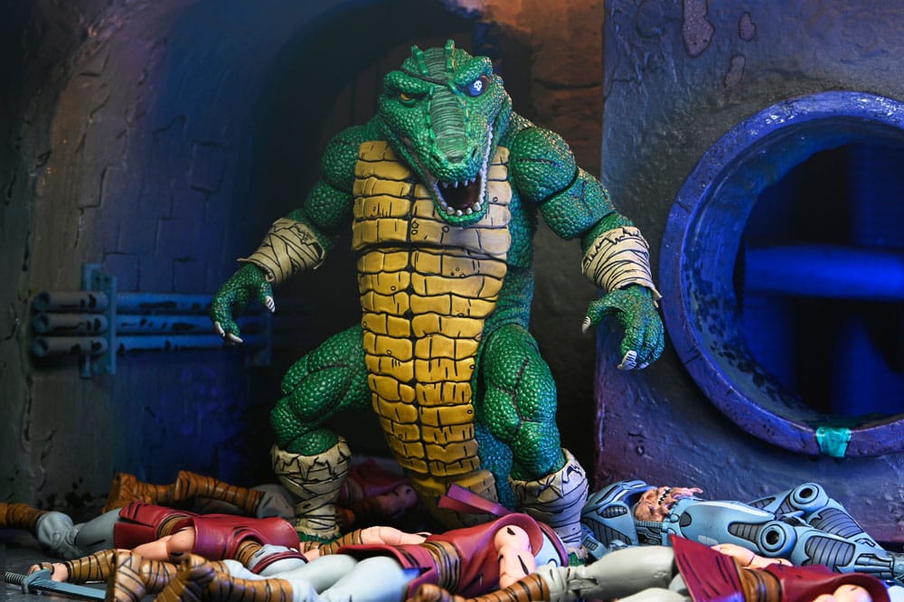 Teenage Mutant Ninja Turtles (Mirage Comics) Actionfigur Leatherhead 21 cm - Preorder - ETA: 19.09.2025