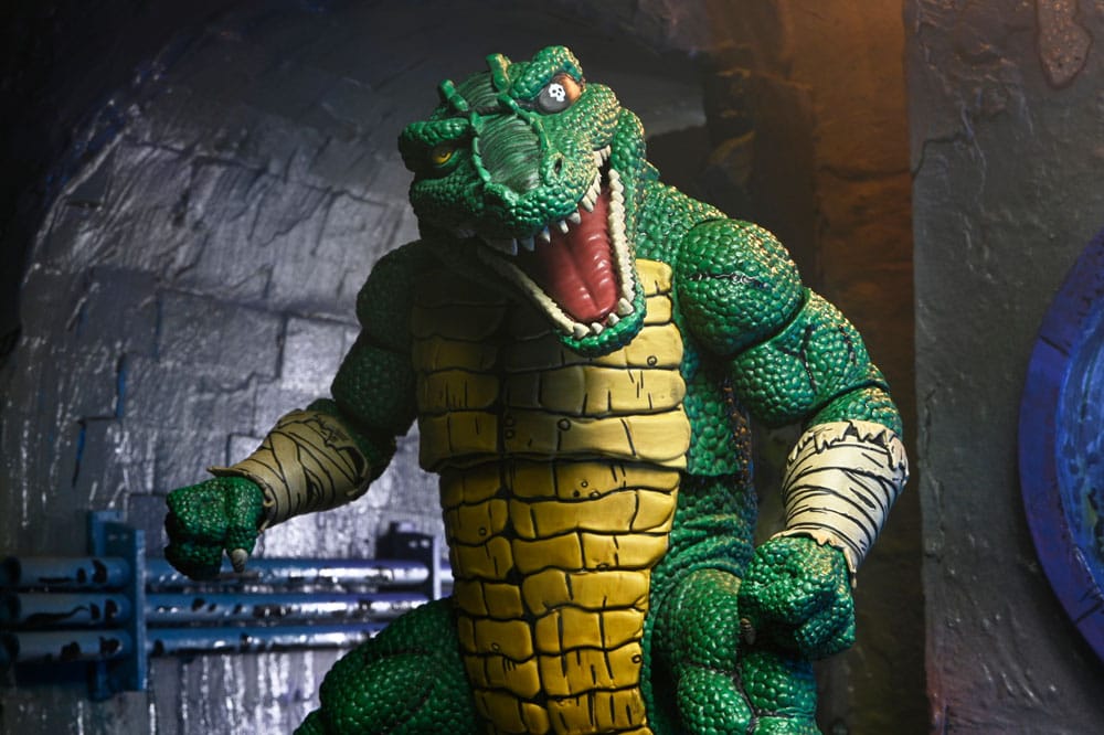 Teenage Mutant Ninja Turtles (Mirage Comics) Actionfigur Leatherhead 21 cm - Preorder - ETA: 19.09.2025