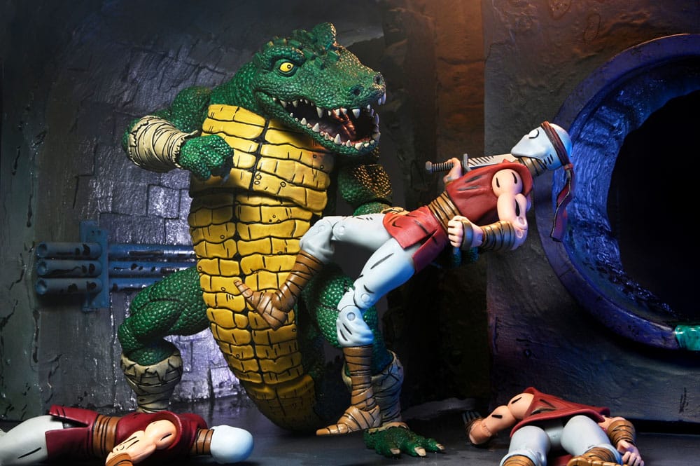 Teenage Mutant Ninja Turtles (Mirage Comics) Actionfigur Leatherhead 21 cm - Preorder - ETA: 19.09.2025