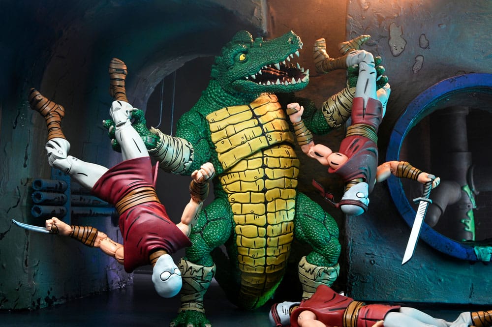 Teenage Mutant Ninja Turtles (Mirage Comics) Actionfigur Leatherhead 21 cm - Preorder - ETA: 19.09.2025