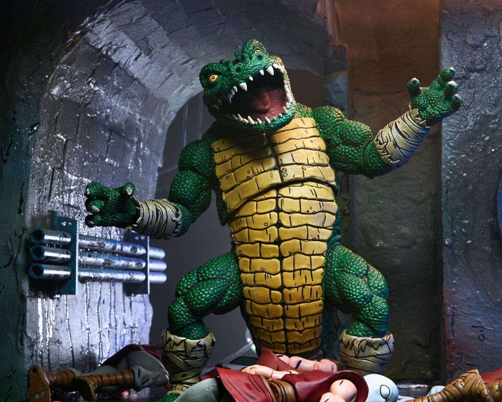 Teenage Mutant Ninja Turtles (Mirage Comics) Actionfigur Leatherhead 21 cm - Preorder - ETA: 19.09.2025