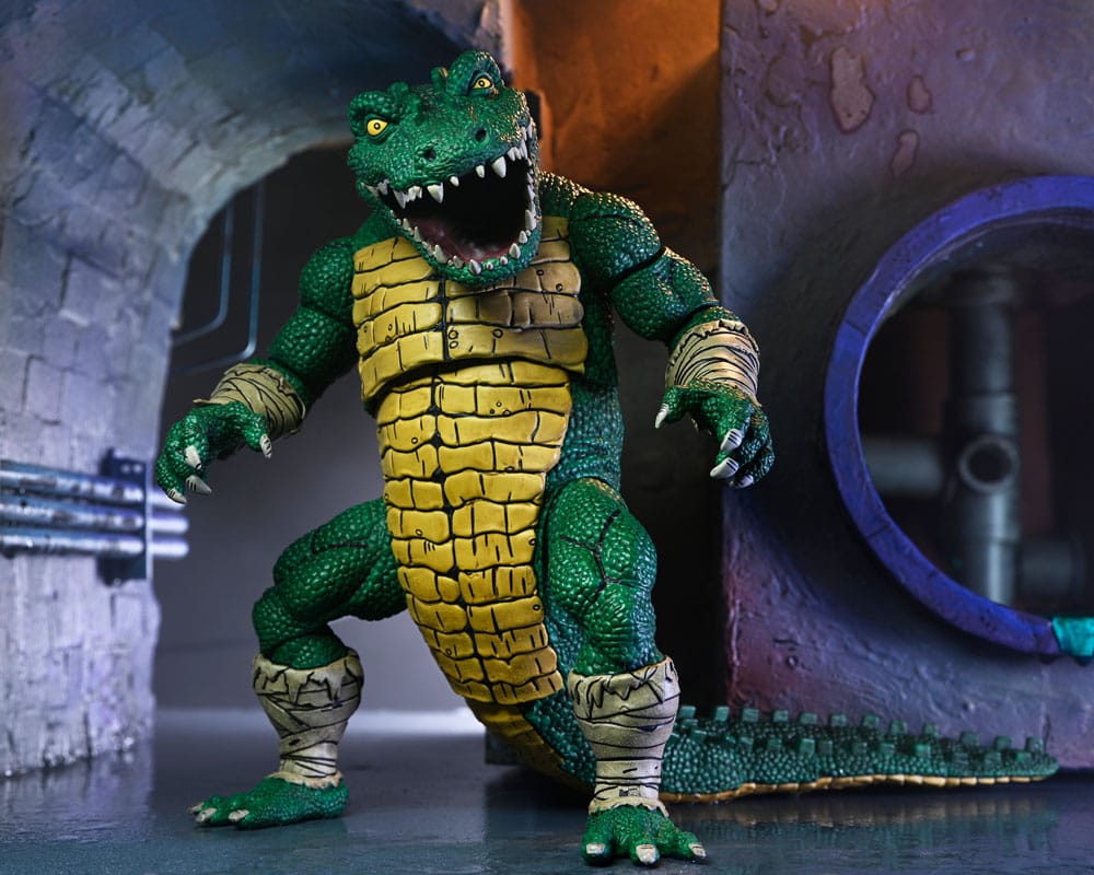 Teenage Mutant Ninja Turtles (Mirage Comics) Actionfigur Leatherhead 21 cm - Preorder - ETA: 19.09.2025