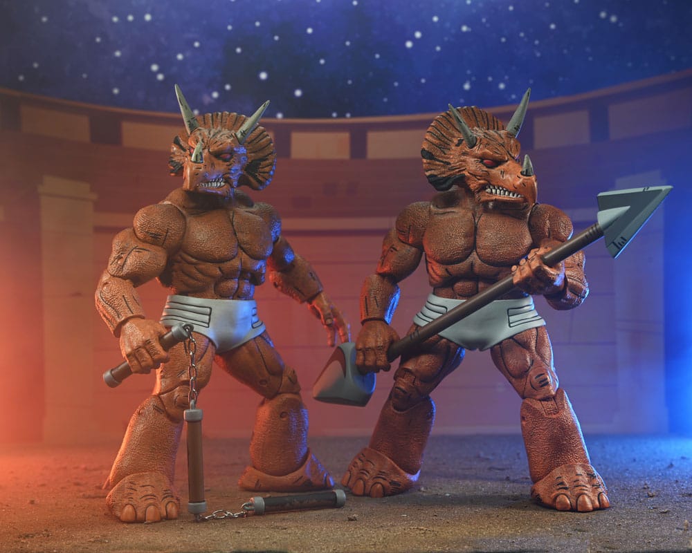 Teenage Mutant Ninja Turtles (Mirage Comics) Actionfigur Triceraton Gladiator 21 cm - Versand: 7 Tage nach Bestellung