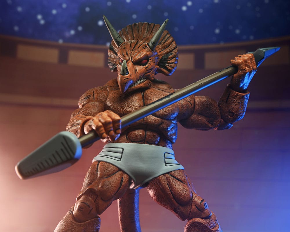 Teenage Mutant Ninja Turtles (Mirage Comics) Actionfigur Triceraton Gladiator 21 cm - Versand: 7 Tage nach Bestellung