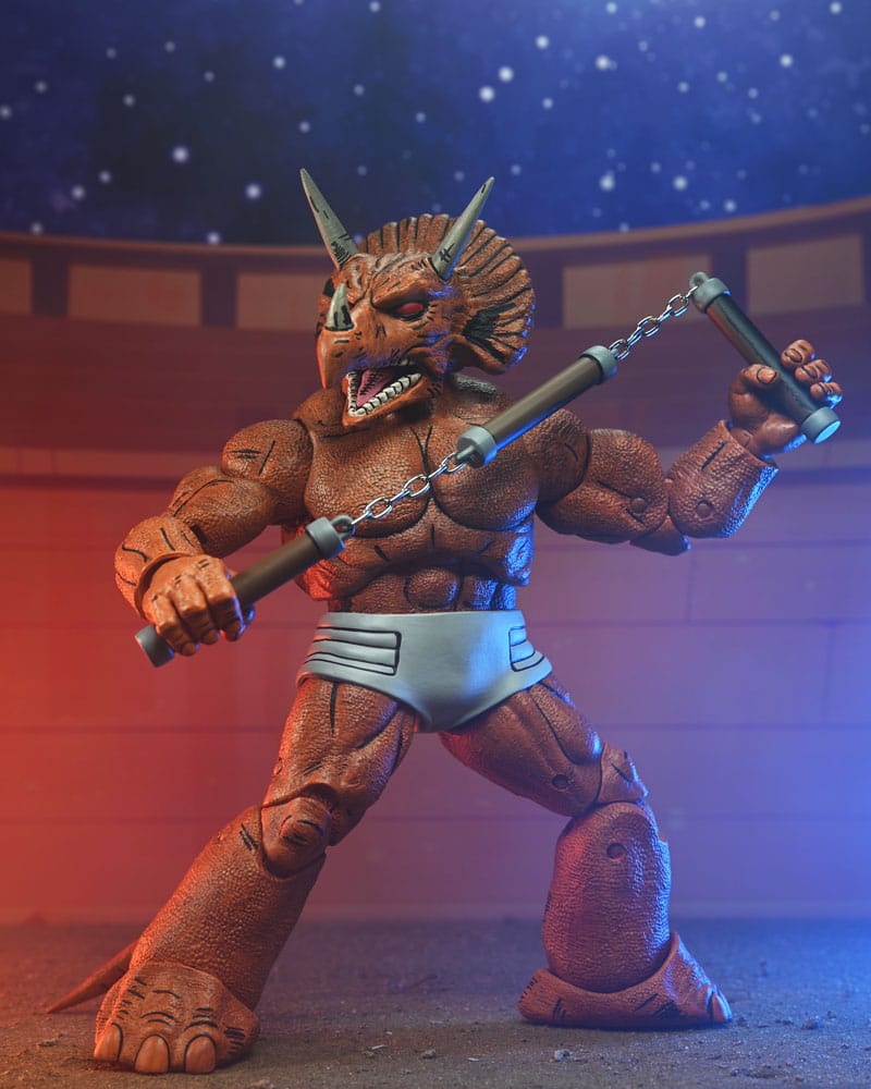 Teenage Mutant Ninja Turtles (Mirage Comics) Actionfigur Triceraton Gladiator 21 cm - Versand: 7 Tage nach Bestellung