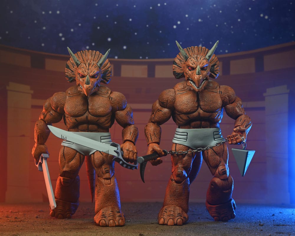 Teenage Mutant Ninja Turtles (Mirage Comics) Actionfigur Triceraton Gladiator 21 cm - Versand: 7 Tage nach Bestellung