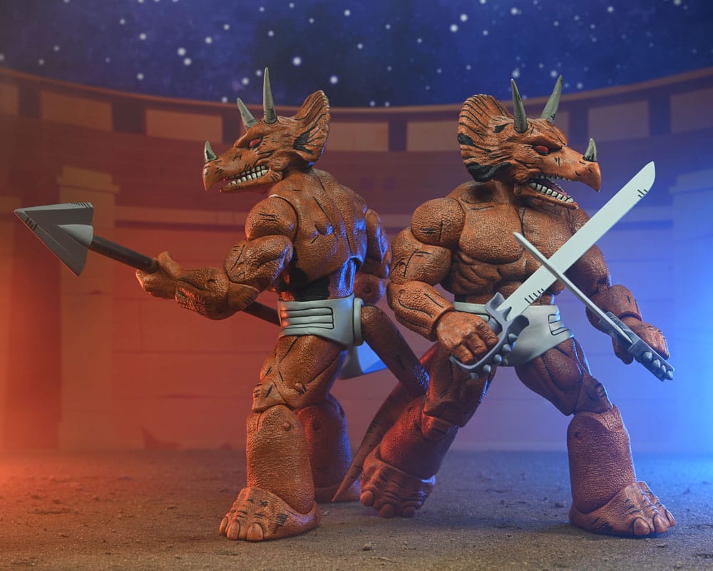 Teenage Mutant Ninja Turtles (Mirage Comics) Actionfigur Triceraton Gladiator 21 cm - Versand: 7 Tage nach Bestellung