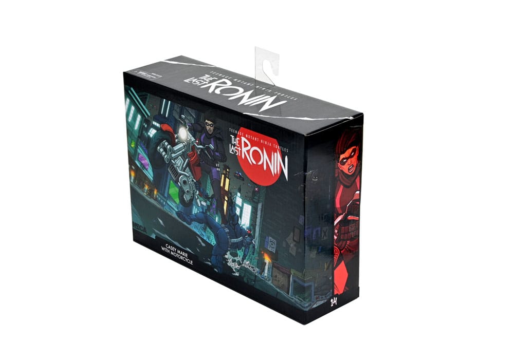 Teenage Mutant Ninja Turtles (The Last Ronin The Lost Years) Actionfigur Casey Marie with Last Ronin Motorcycle 18 cm - Preorder - ETA: 29.11.2025