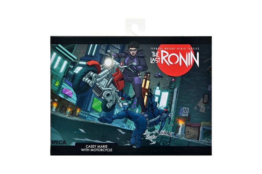 Teenage Mutant Ninja Turtles (The Last Ronin The Lost Years) Actionfigur Casey Marie with Last Ronin Motorcycle 18 cm - Preorder - ETA: 29.11.2025