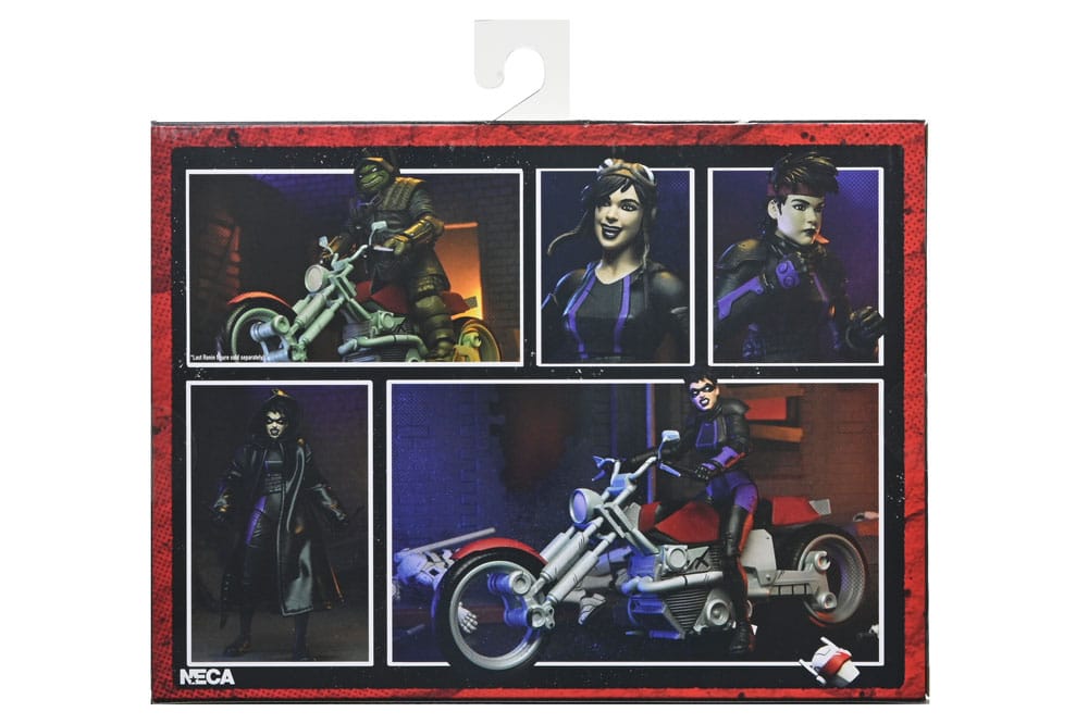 Teenage Mutant Ninja Turtles (The Last Ronin The Lost Years) Actionfigur Casey Marie with Last Ronin Motorcycle 18 cm - Preorder - ETA: 29.11.2025