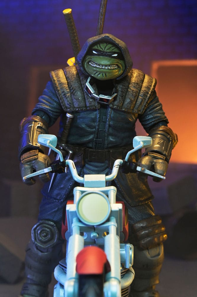 Teenage Mutant Ninja Turtles (The Last Ronin The Lost Years) Actionfigur Casey Marie with Last Ronin Motorcycle 18 cm - Preorder - ETA: 29.11.2025