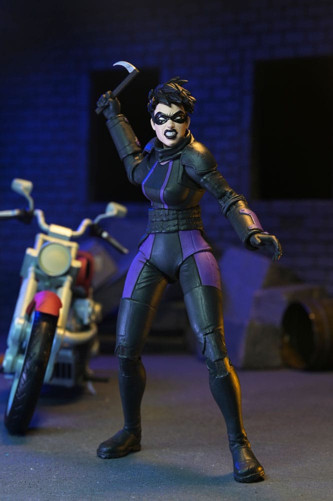 Teenage Mutant Ninja Turtles (The Last Ronin The Lost Years) Actionfigur Casey Marie with Last Ronin Motorcycle 18 cm - Preorder - ETA: 29.11.2025