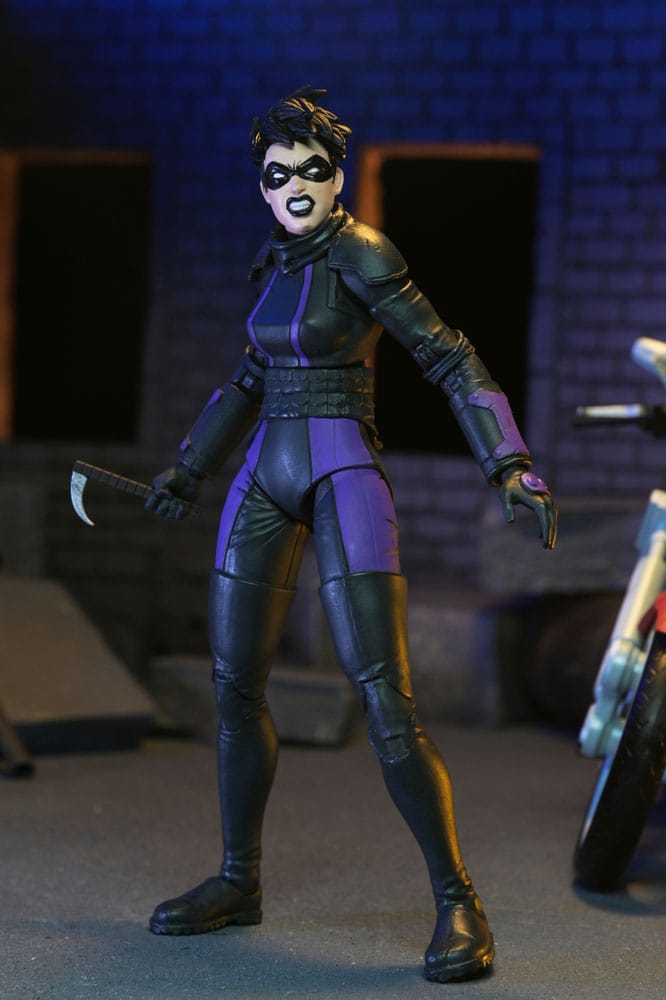 Teenage Mutant Ninja Turtles (The Last Ronin The Lost Years) Actionfigur Casey Marie with Last Ronin Motorcycle 18 cm - Preorder - ETA: 29.11.2025